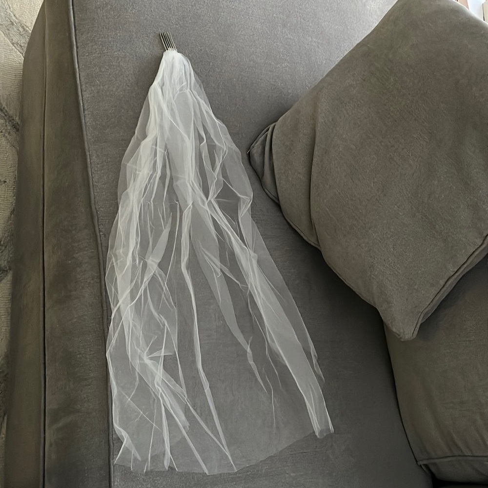 Blusher veil from kleinfelds never worn